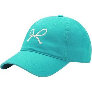 Unisex Green Embroidered Bow Tie 100% Cotton Adjustable Fit Classic Baseball Cap